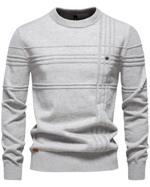 Sweater Masculino com Design Xadrez
