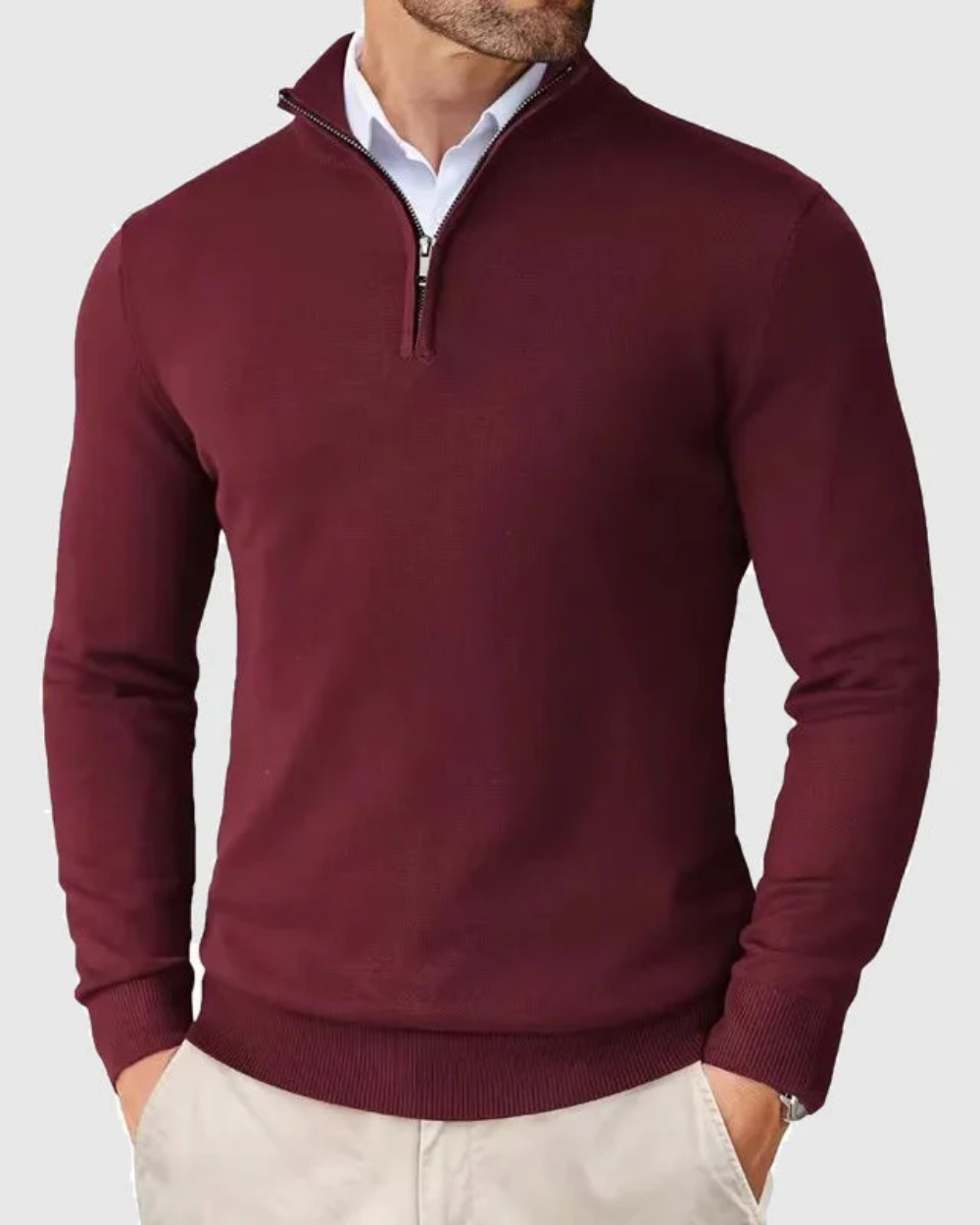 Sweater com Zíper Romeo