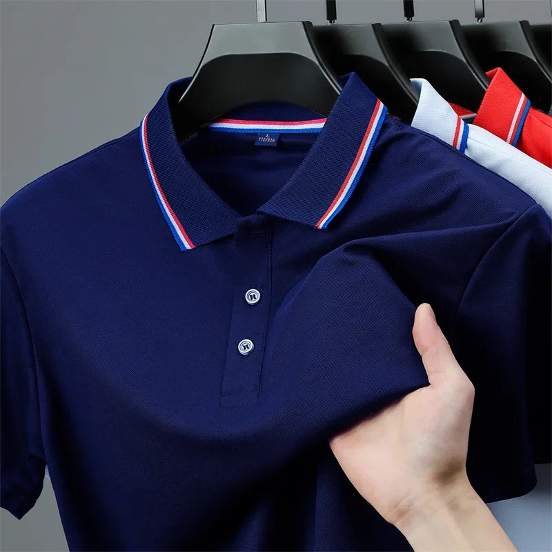 Camisa Polo Casual de Verão