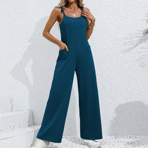 Leah | Macacão com Pernas Largas