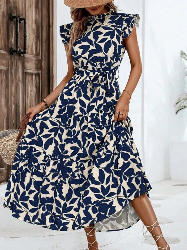 Atima | Vestido Midi Floral Elegante