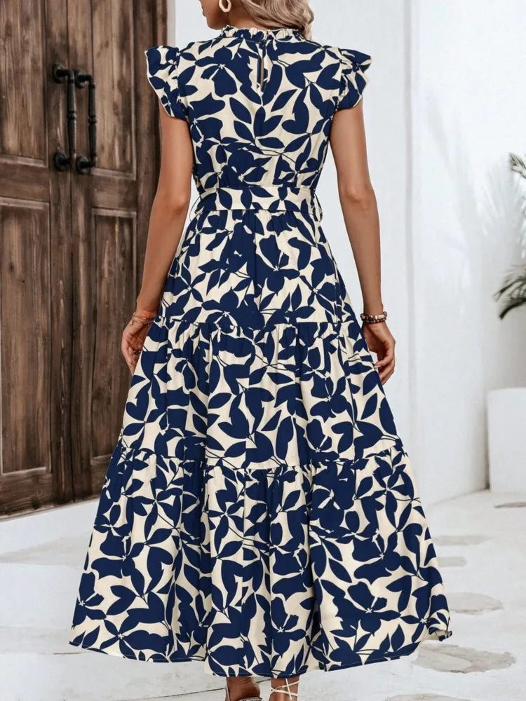 Atima | Vestido Midi Floral Elegante