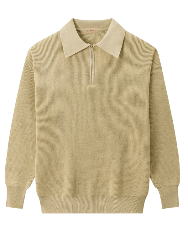 Suéter Elegante com Zíper