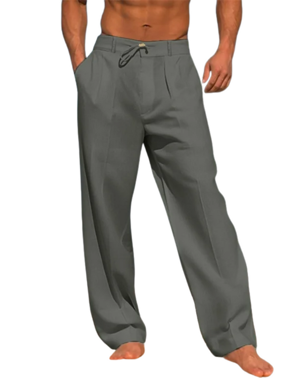 Calças de Algodão Elegantes