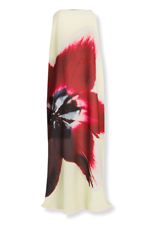 Elinore | Vestido Midi Envolvente com Ombros à Mostra