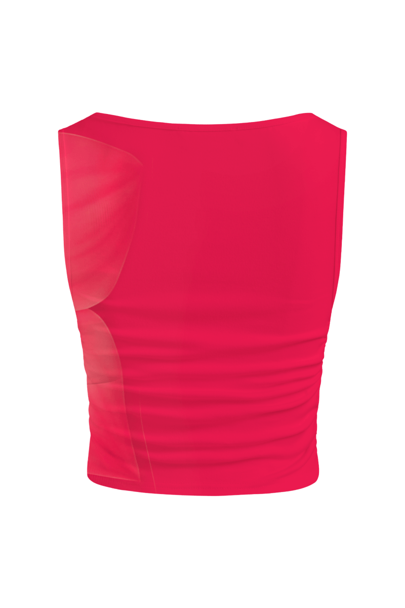 Lexine | Top Sem Mangas Floral Pop