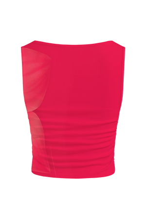 Lexine | Top Sem Mangas Floral Pop