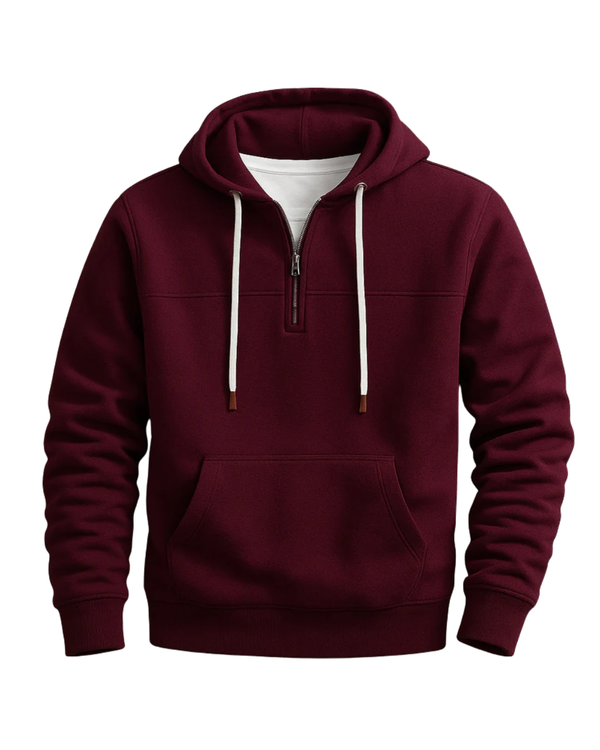 Hoodie Elegante com Zíper
